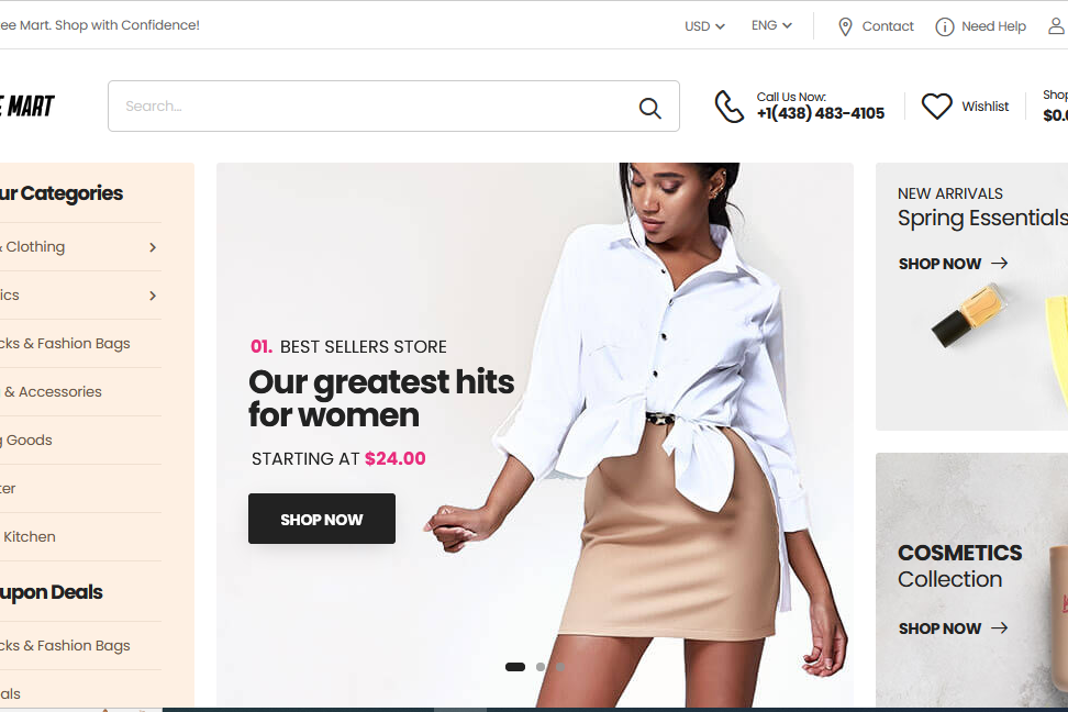Loliyzee Mart, Web Development Project by Hotrix Technology