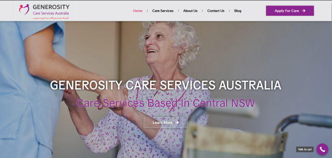 Generosity Care Services In Australia